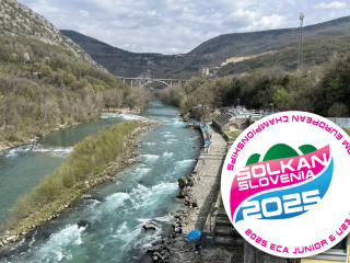 Best Young European Canoe Slalom paddlers Compete in Solkan This Week