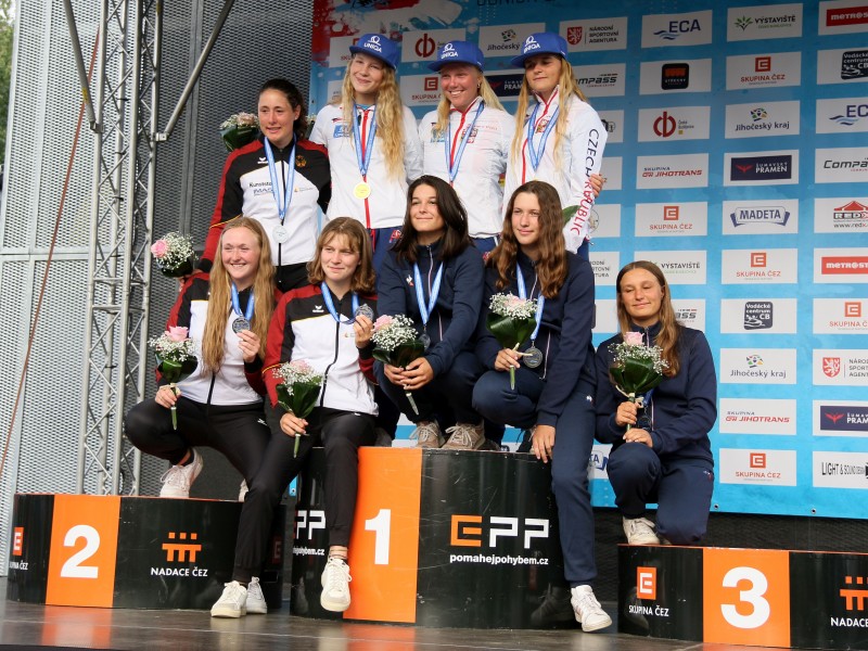 First gold medals of the 2022 Junior and U23 Canoe Slalom Europeans to France, Germany, Slovenia and Czech Republic