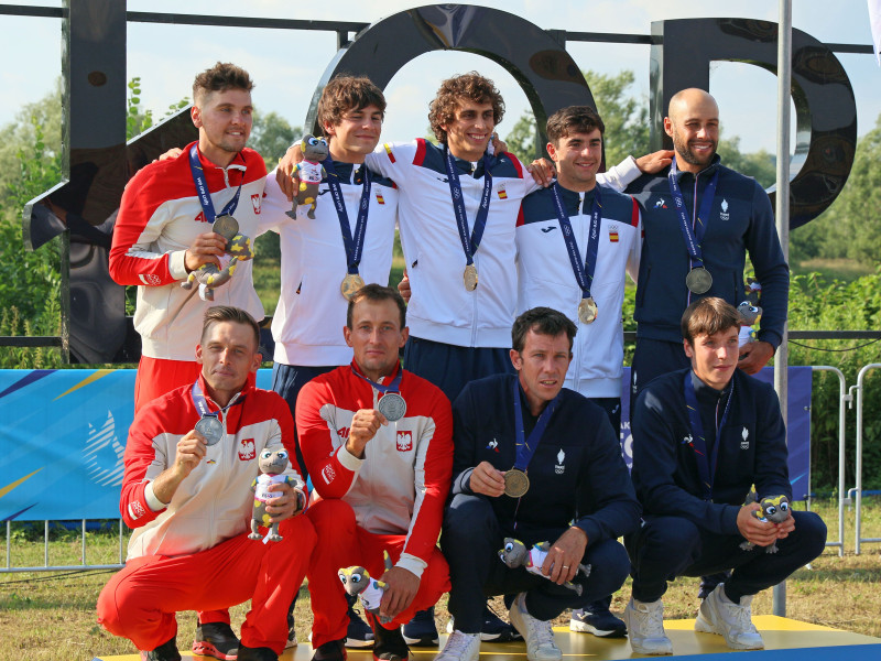 First ever canoe slalom gold medals at European Games to Spain and France