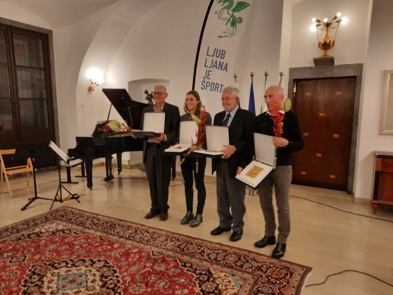 Ajda Novak received the highest sports award in Ljubljana