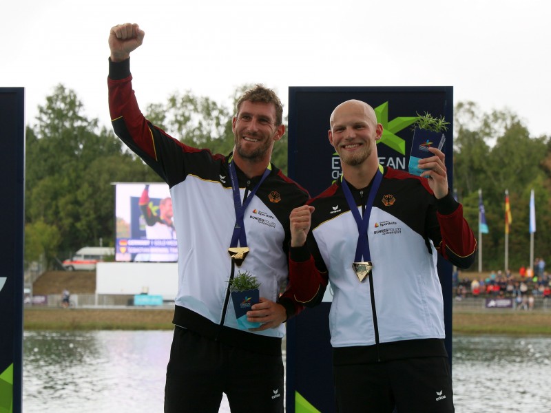 Germany's golden opening first final day at Canoe Sprint Europeans Munich 2022
