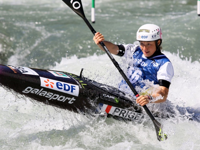 Camille Prigent happy to be back on the water