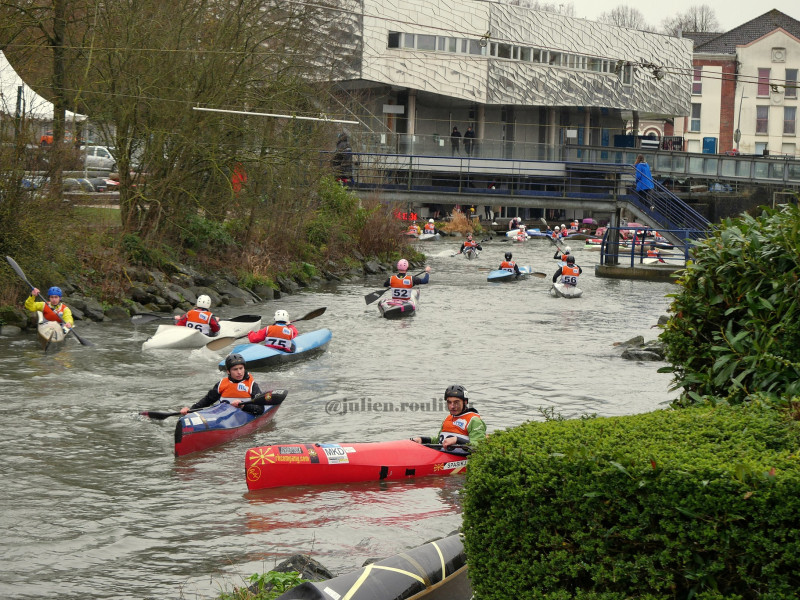 First ECA Wildwater Sprint Canoeing Cup held in France