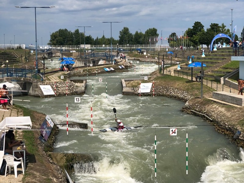 The 2019 ECA Junior Canoe Slalom Cup series concluded in Bratislava