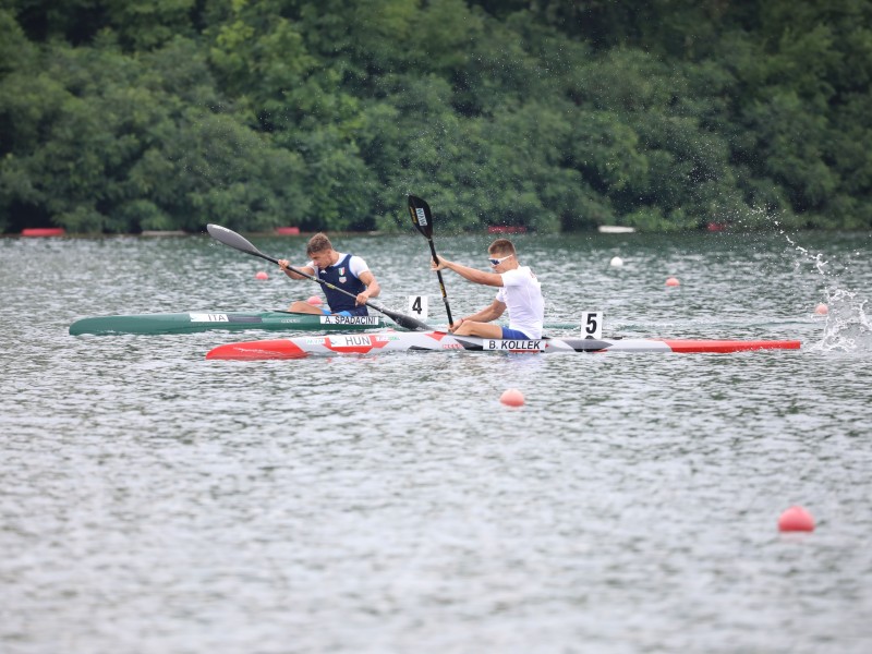 Hungary shows power on the opening day of the 2022 ECA Junior and U23 Canoe Sprint European Championships in Belgrade