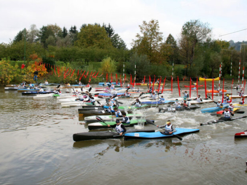 17th International Canoe Marathon event in Ljubljana 