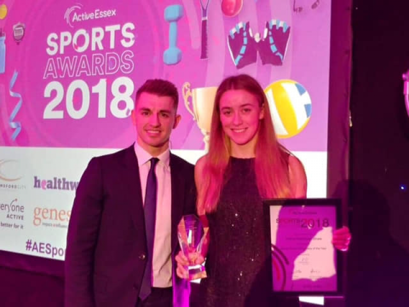 Ottilie Robinson Shaw Essex Young Sports personality of the year