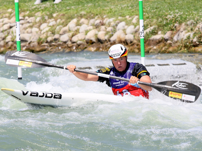 Paulina Pirro claimed her third Junior Kayak European Champion title