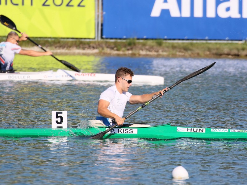 Peter Pal Kiss prolonged his winning streak in paracanoe KL1 200 metres in Munich