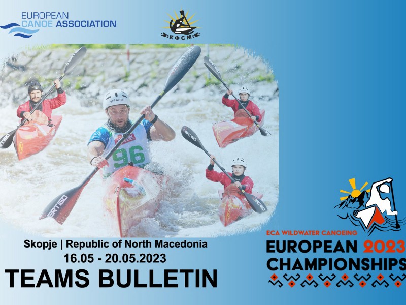 BULLETIN - 2023 ECA Wildwater Canoeing European Championships