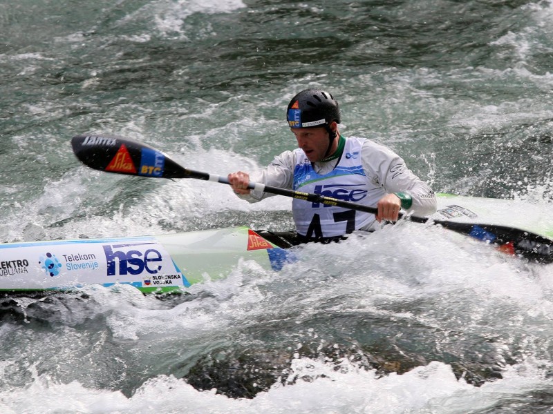 World Champion Nejc Žnidarčič the fastest on Kolpa River