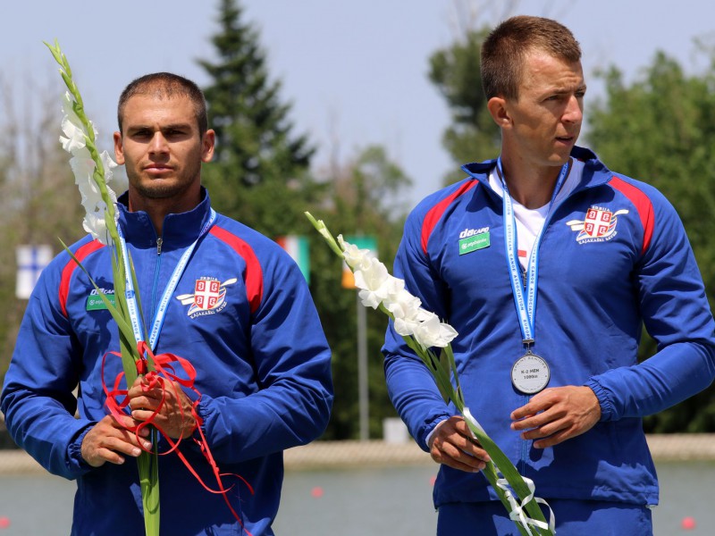 Milenko Zorić and Marko Tomičević Serbian athletes of the year