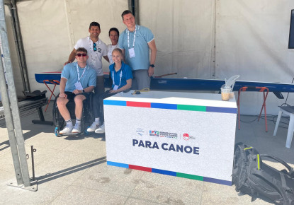 Paracanoeists showcased their sport at the EPYG in Istanbul
