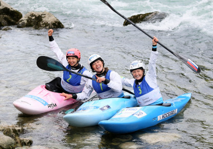 Thrilling Kayak Cross events Mark the Conclusion of the European Championships in Slovenia