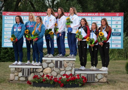 Czech Republic dominated in team events of the 2019 ECA Junior and U23 Canoe Slalom European Championships