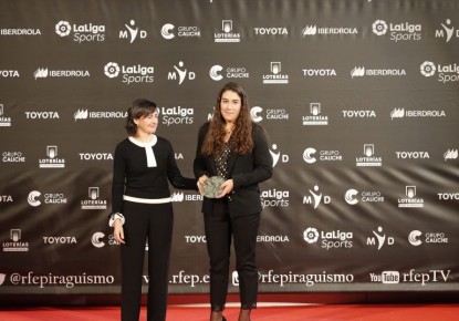 Carlos Garrote and Teresa Portela Spanish paddlers of the year