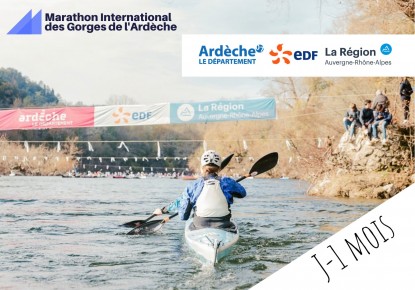 Carre and Boulanger winners of the 2022 edition of the Marathon international des Gorges de l'Ardèche