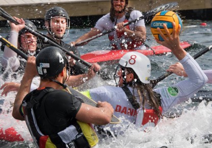 Germany unbeatable at the ECA Canoe Polo Cup in Denmark
