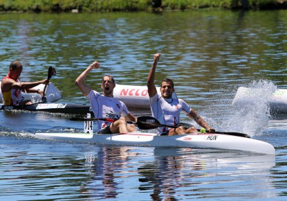 The last medals of Canoe Marathon European Championships to Hungary and Spain