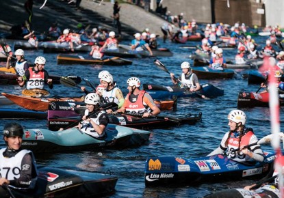 Krumlov River Marathon attracted paddlers from 24 countries