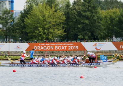Russia dominated opening day of the 2019 ECA Dragon Boat Nations and Clubs European Championships and European Cup
