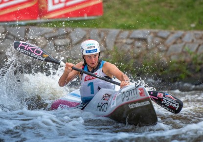 ECA Wildwater Sprint Canoeing race in Czech Republic attracted athletes from 11 countries