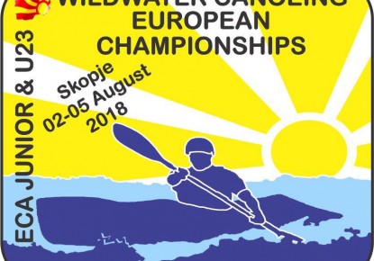 Best Young European Wildwater canoeists and kayakers are in Skopje