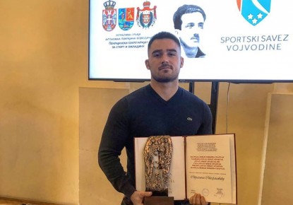 Strahinja Stefanović won Spartak sports award