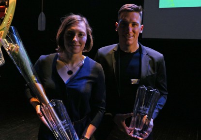 Eva Terčelj and Luka Božič are Slovenian paddlers of the year