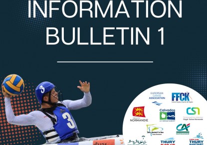 BULLETIN – 2023 ECA Canoe Polo European Cup I